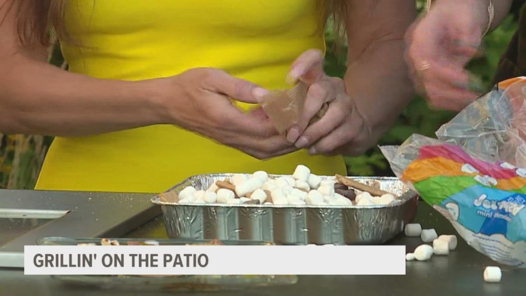 National S'mores Day: Grilled s'more nachos, a s'more-inspired cocktail