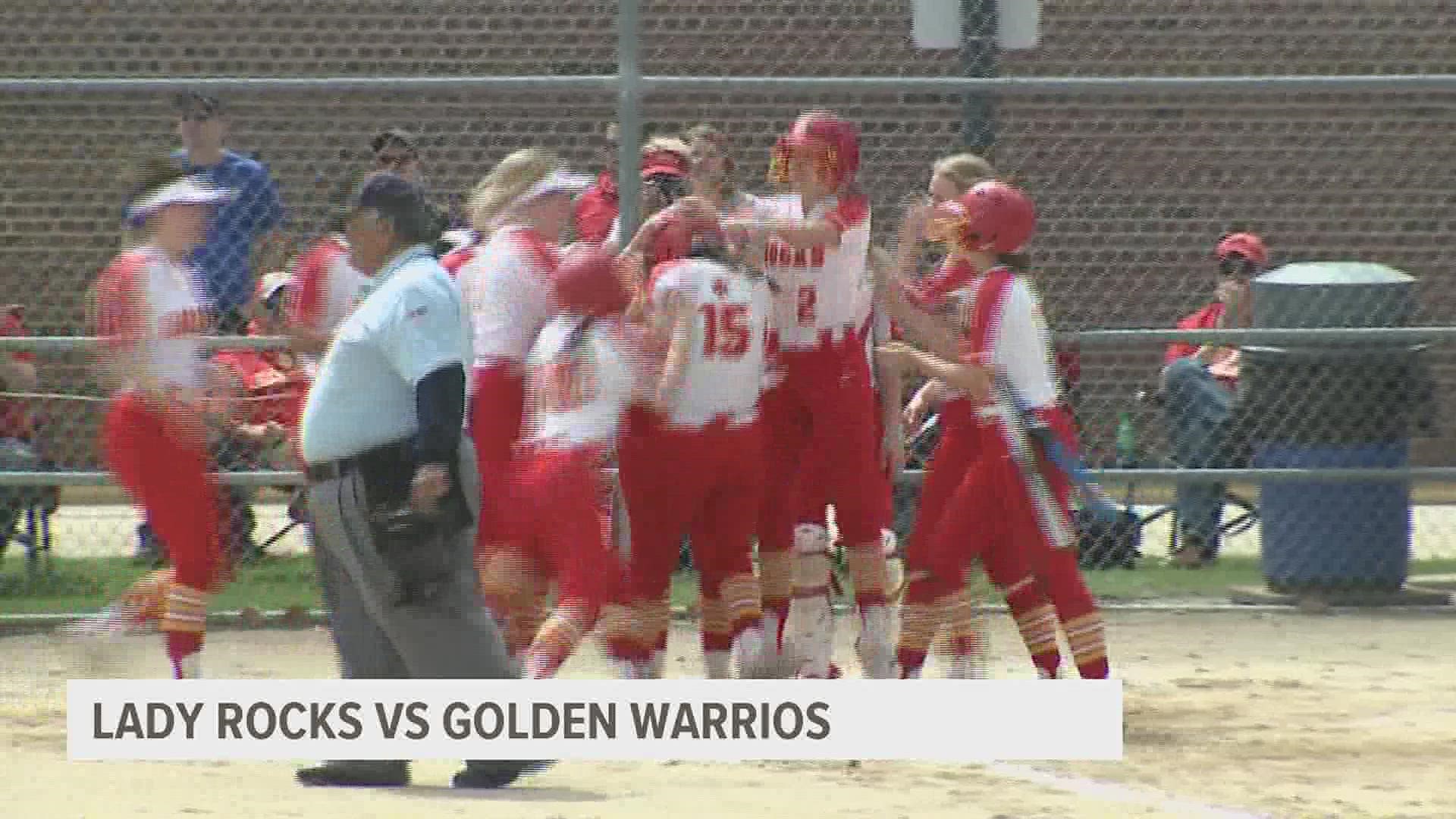 Rock Island scored early and often as they beat Sterling 15-5 to stay in first in the Western Big 6.