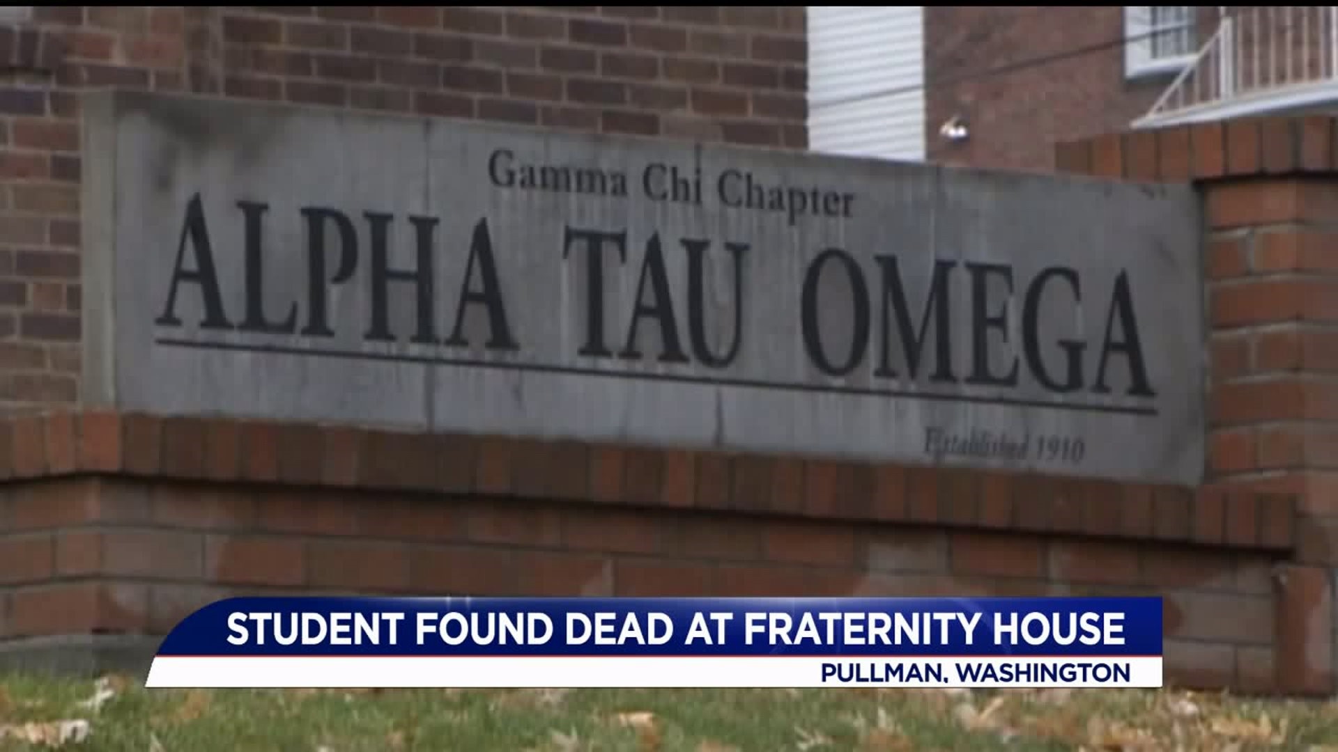 Washington State student fraternity member died