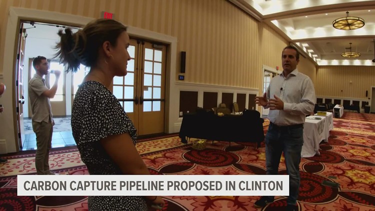 Reporter's notebook: Carbon capture pipeline proposed in Clinton raises questions, concerns