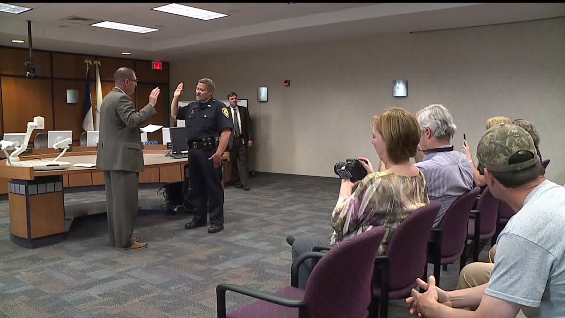 Kimball sworn in as new Police Chief