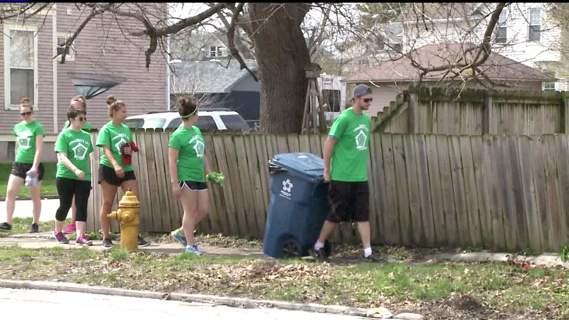 Annual Community Day spring clean up