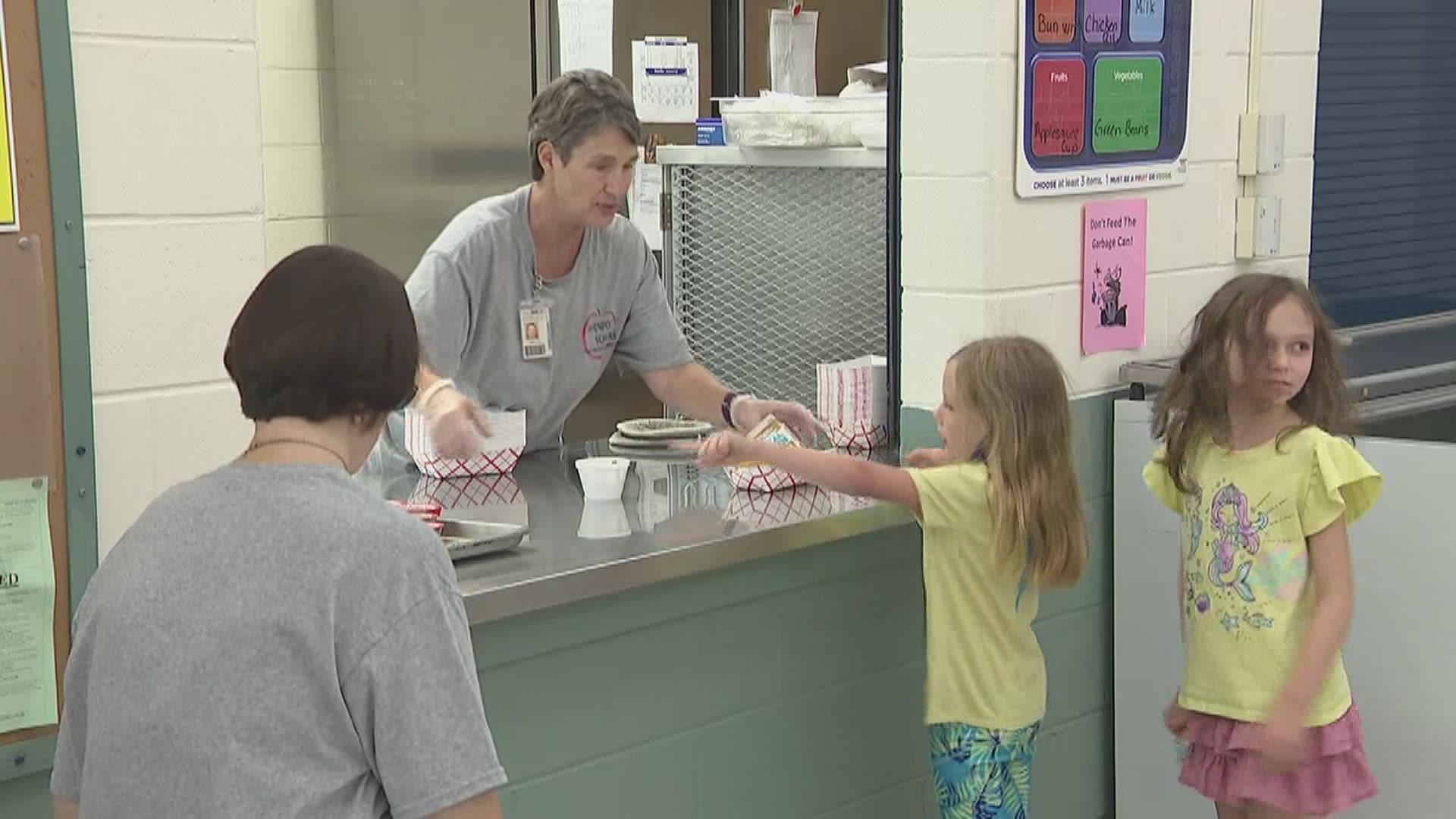 The program plans to serve about 60,000 meals to students over the next seven weeks.