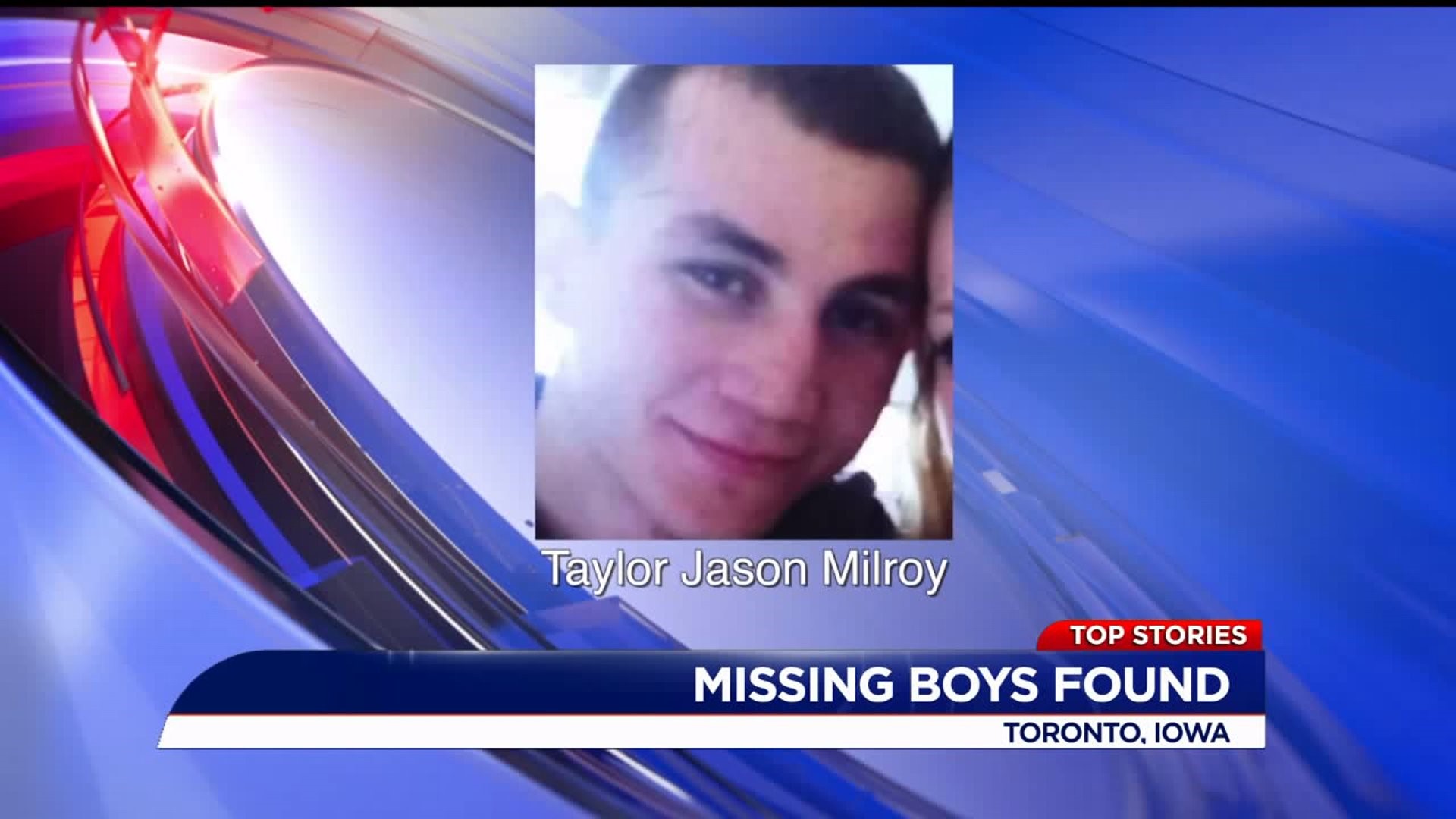 UPDATE: Where the 2 Boys in the Toronto, Iowa Amber Alert Were Found