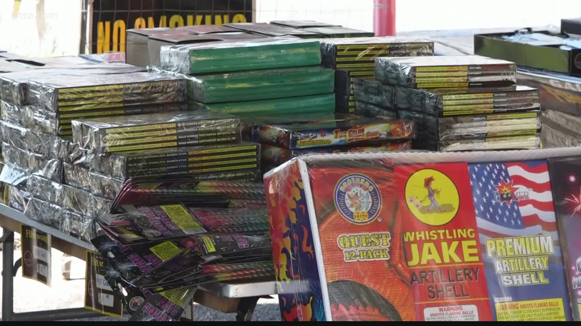 After record demand and a spike in shipping costs, firework supply could run low ahead of Independence Day.