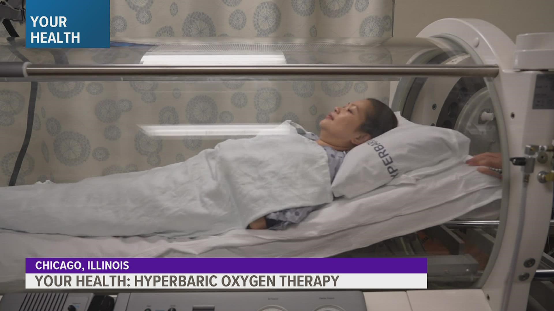 It's a painful, debilitating disease that impacts almost a million people, but now doctors are using hyperbaric oxygen therapy to treat it.