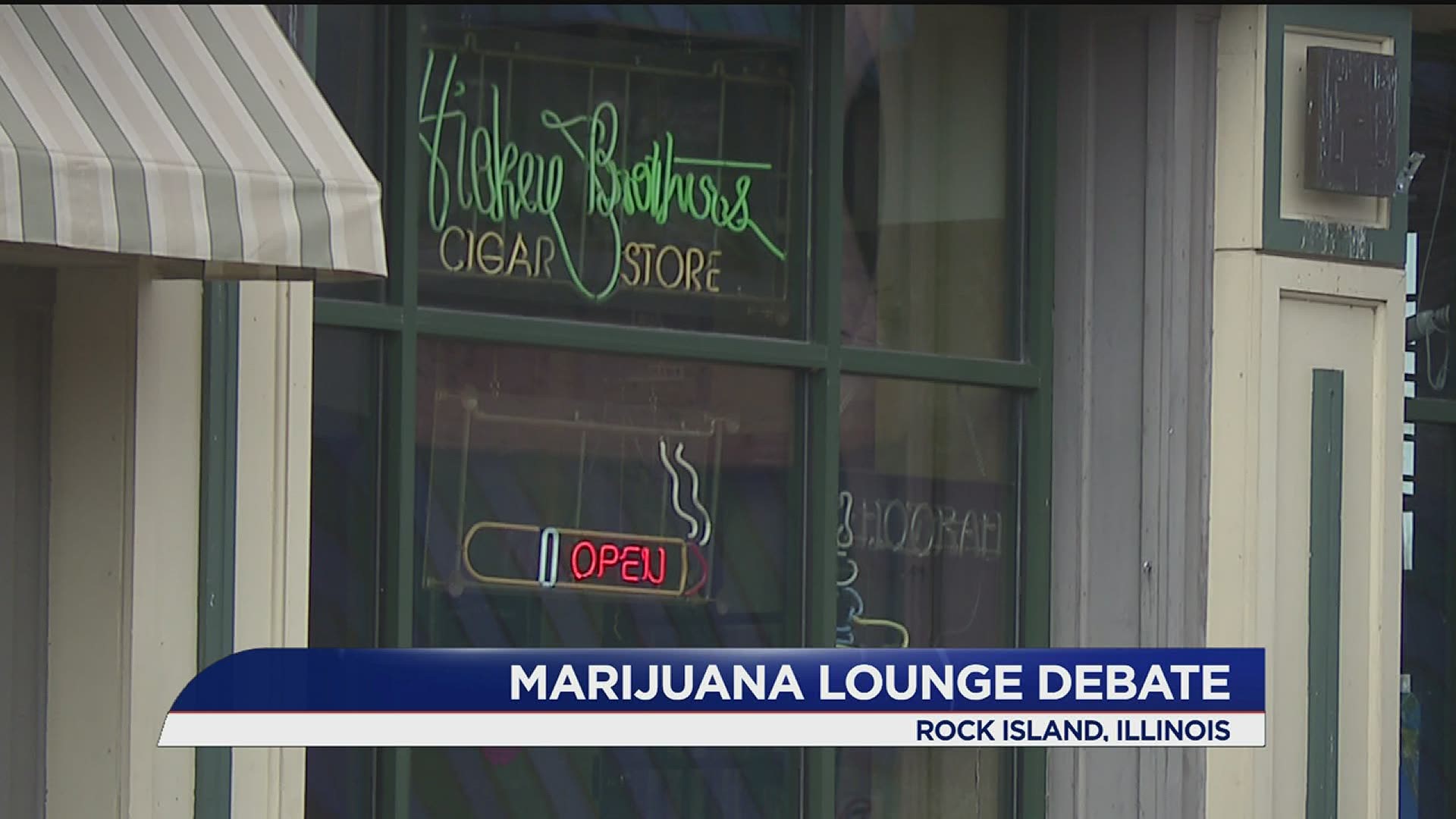 Hickey Brothers wants to become the first marijuana lounge in the state. But they need city approval first.
