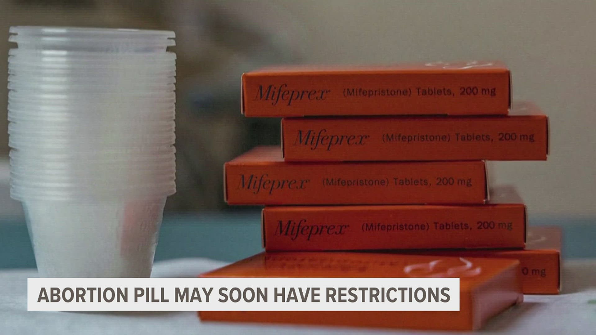Last month a lower court decided to restrict access to the abortion drug. If the case is sent to the Supreme Court a decision won't be announced until next June.