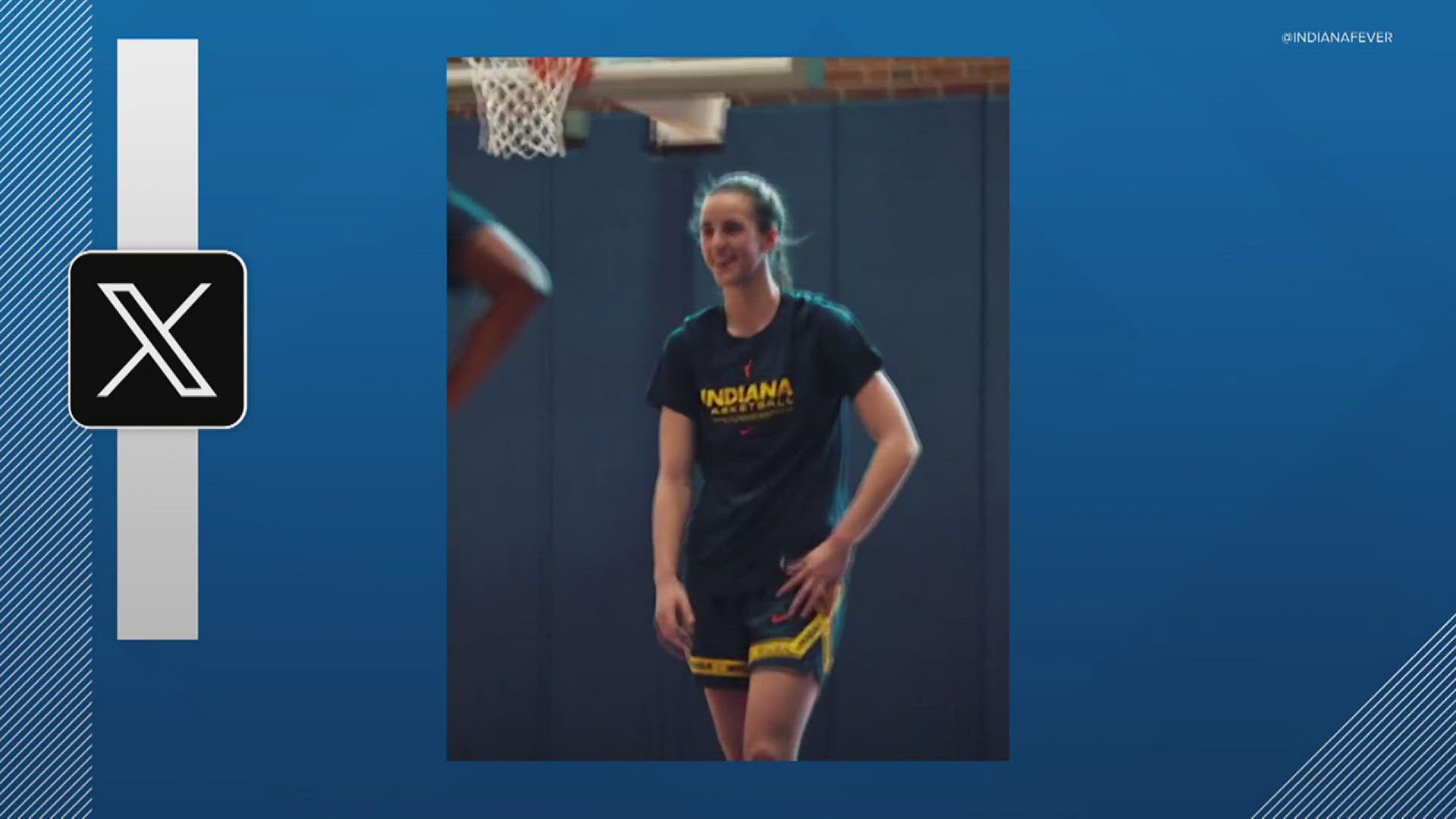 This week the Indiana Fever are showing training camp videos including former Iowa guard Caitlin Clark. She's showing her skills alongside Aliyah Boston.