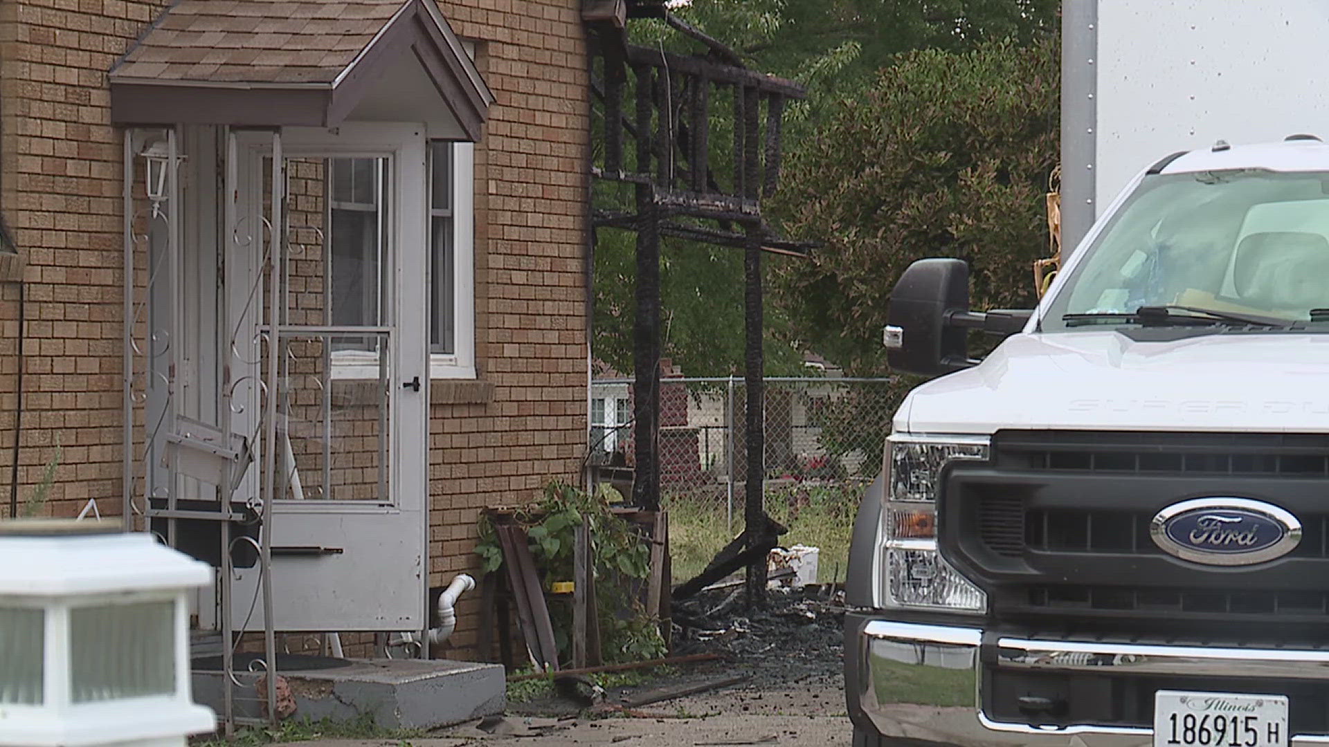 No one was injured in the blaze, according to the Moline Fire Department.