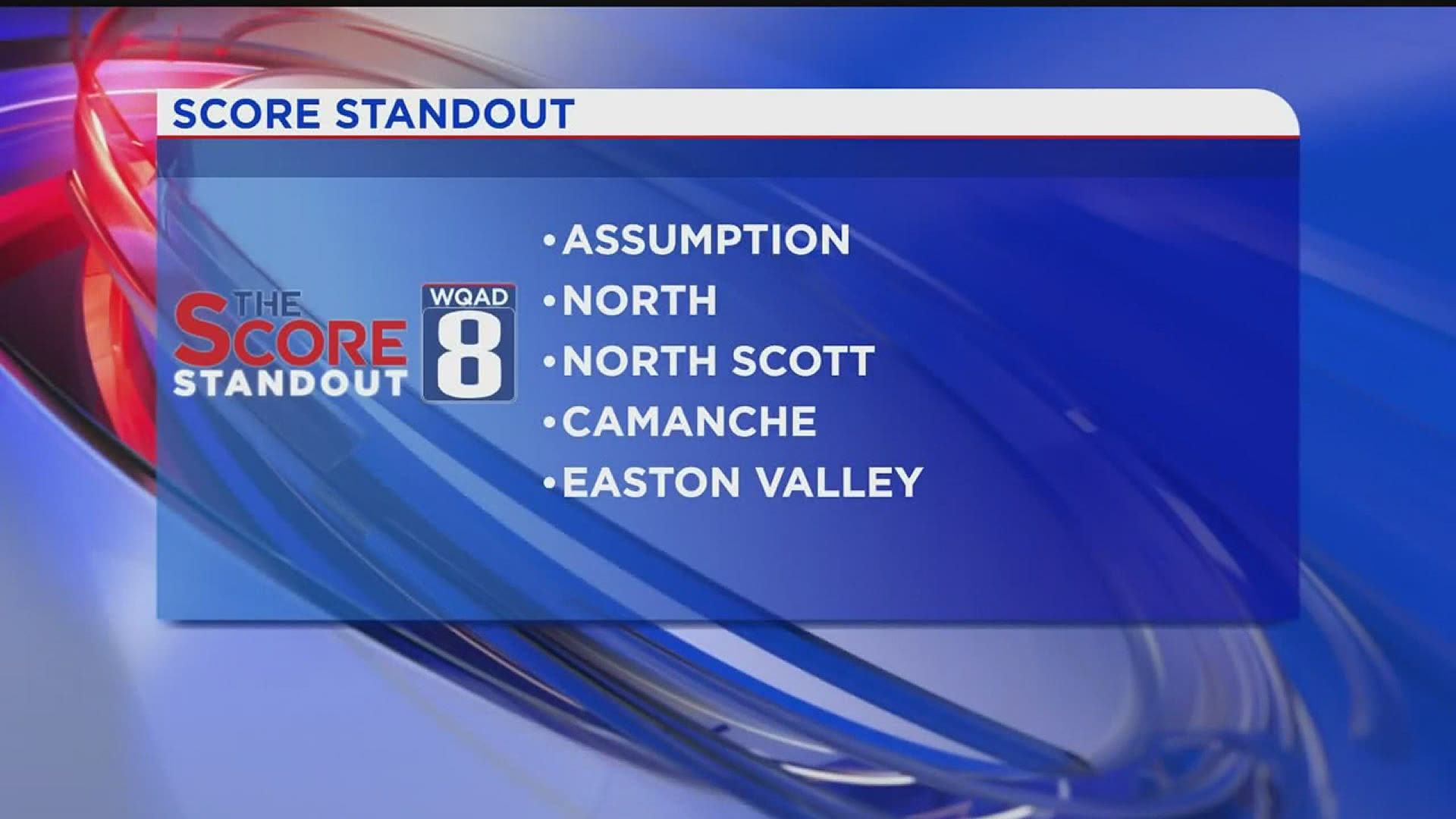 Vote for this weeks score standout.