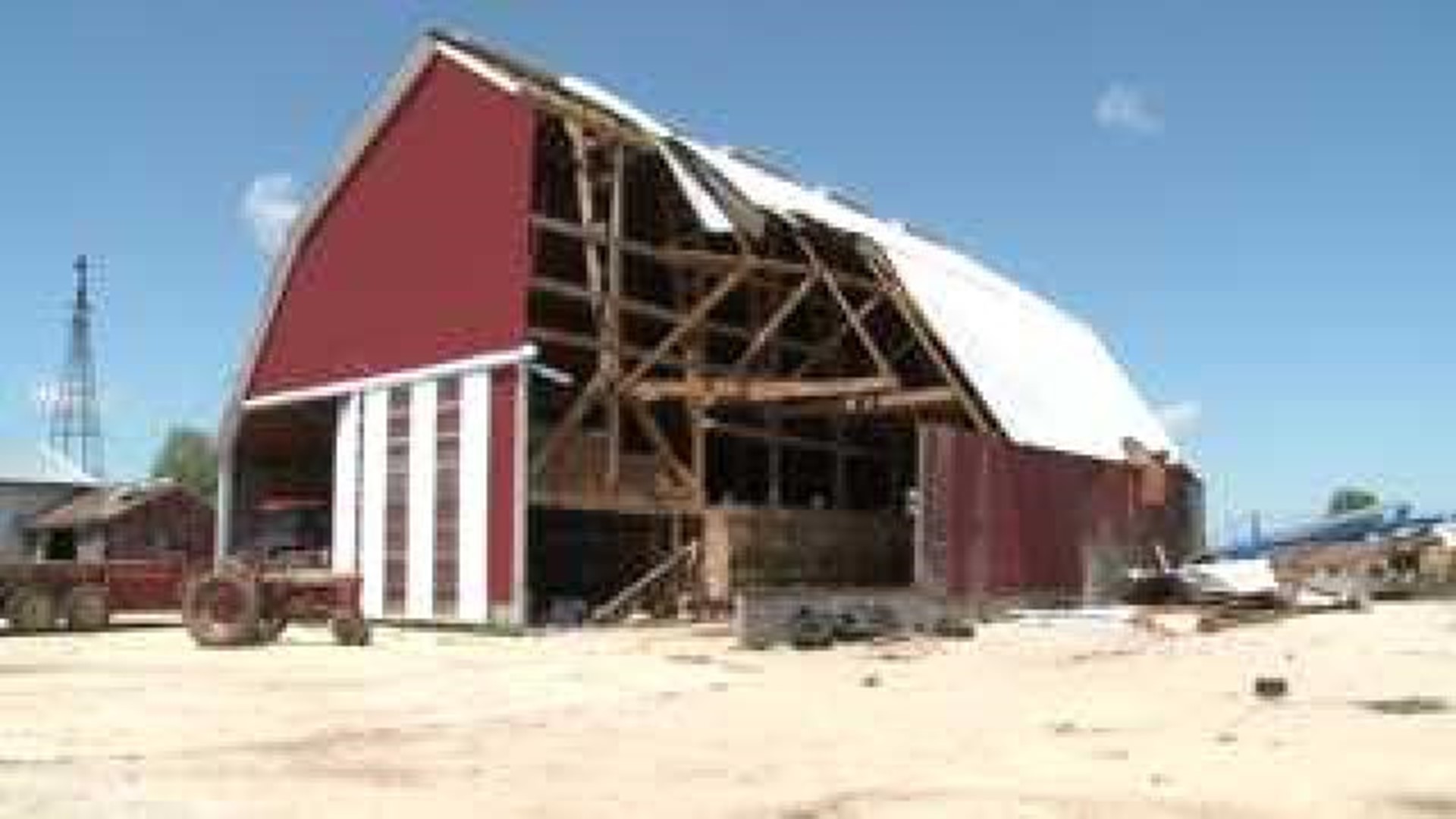 Sunday storm damages Carroll County farm