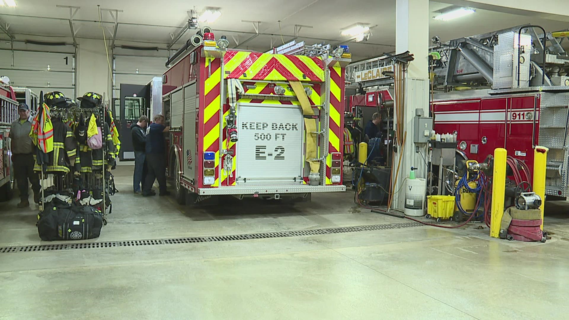 Facing decreasing staff in its volunteer fire department, LeClaire is adding salaries for a new fire chief and captain to its annual budget.