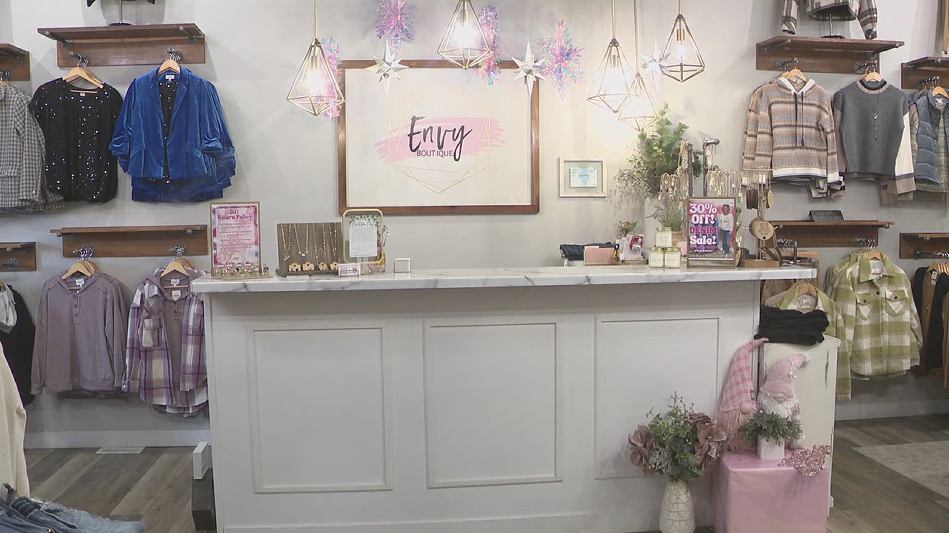 Envy Boutique in Prophetstown is one of many small businesses nationwide encouraging people to shop local on Saturday.