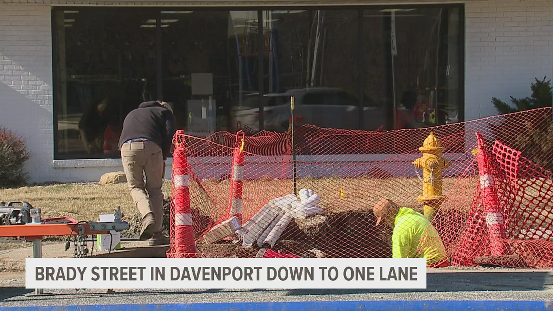 Unless crews come across additional issues,
the city expects to reopen road by Friday.