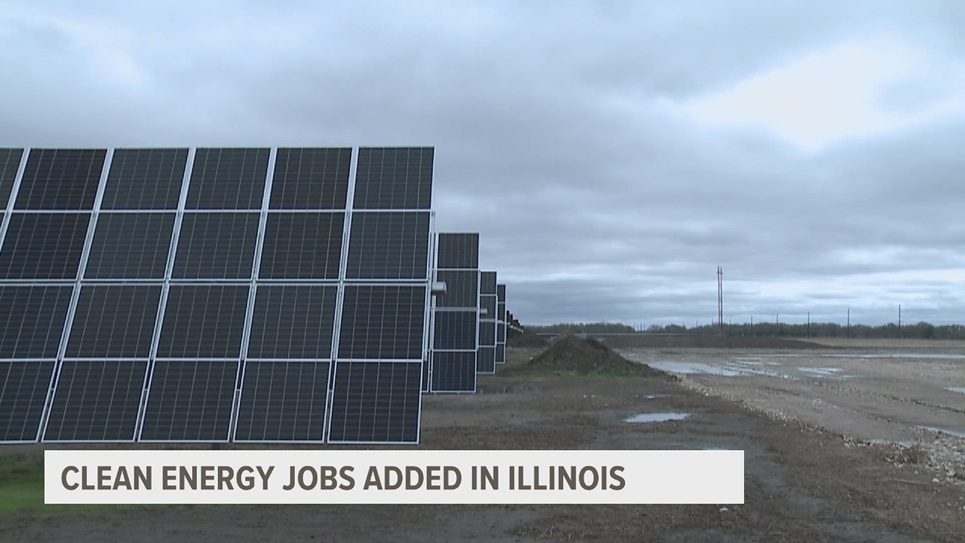 A new report says there's  more than 84,000 jobs in the clean energy industry in the state.