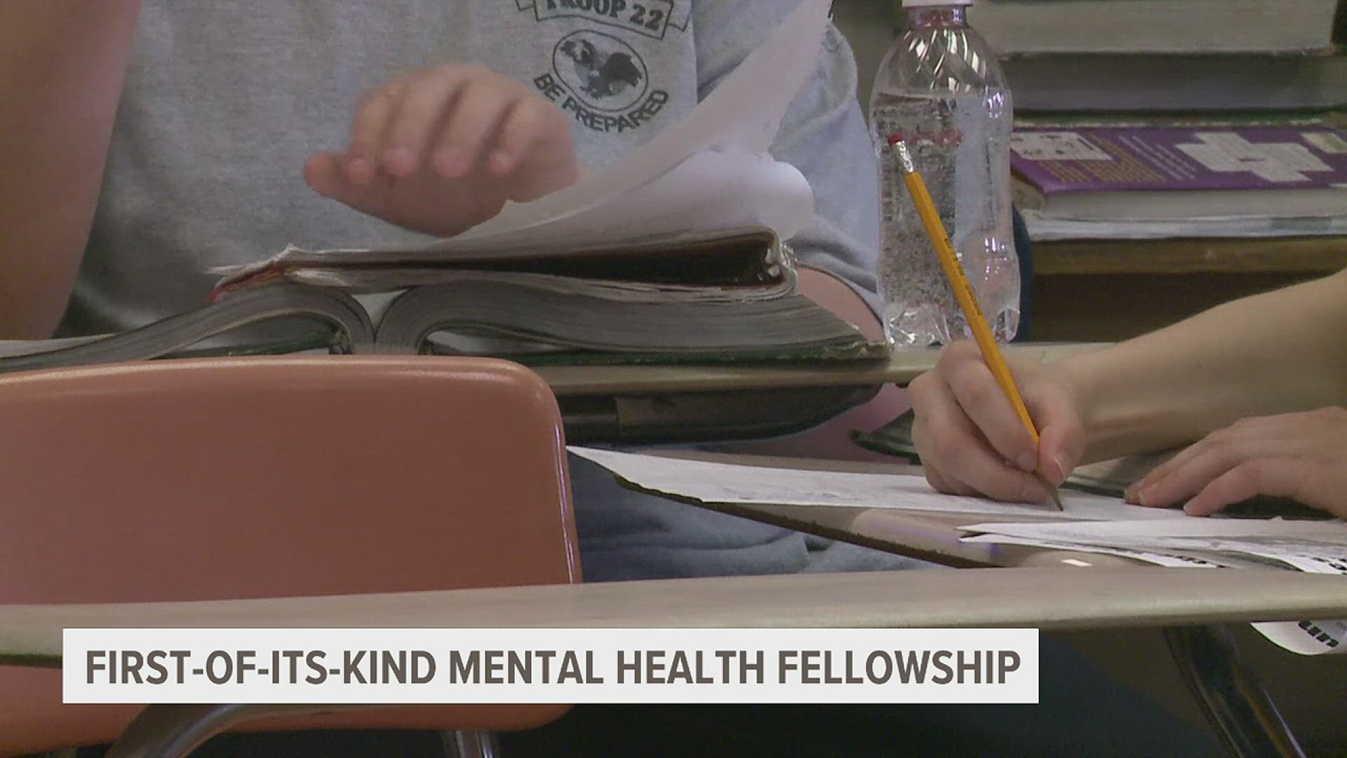 The paras will be equipped with a range of mental health skills. It's made possible through the University of Iowa, in hopes this changes school landscapes in Iowa.