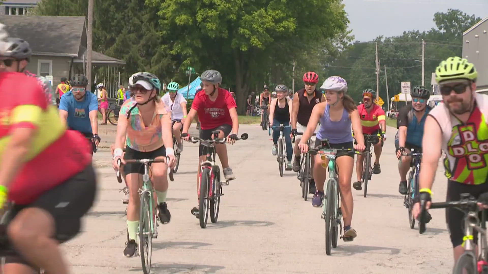 The race's director shared how the ride is helping him work through his multiple sclerosis diagnosis.