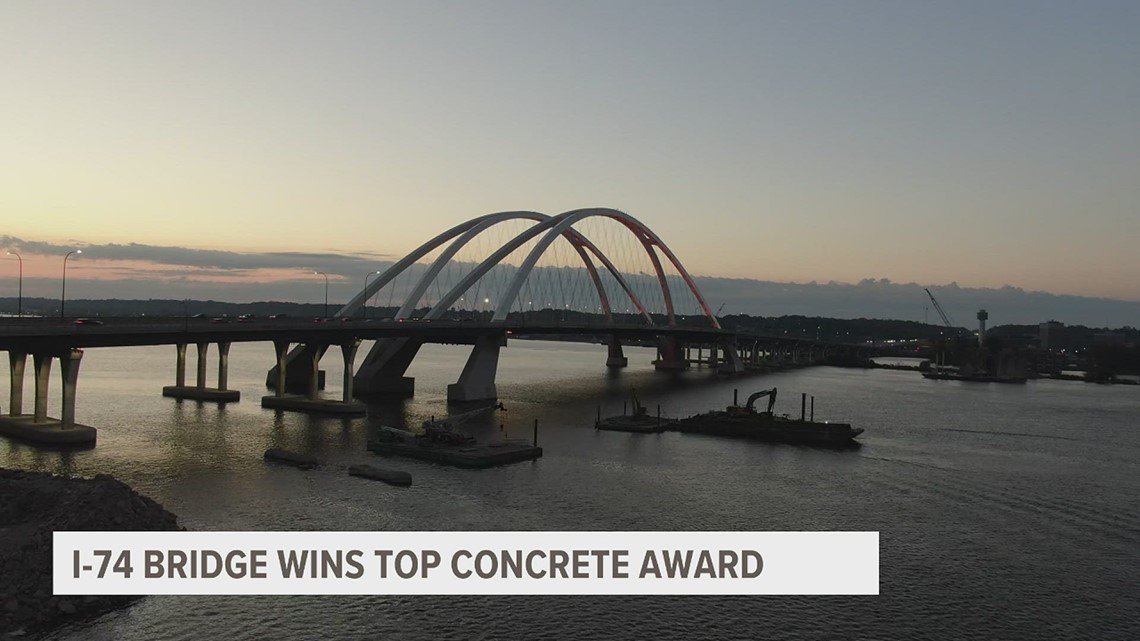 I-74 Bridge wins Top Concrete Infrastructure Project in the World