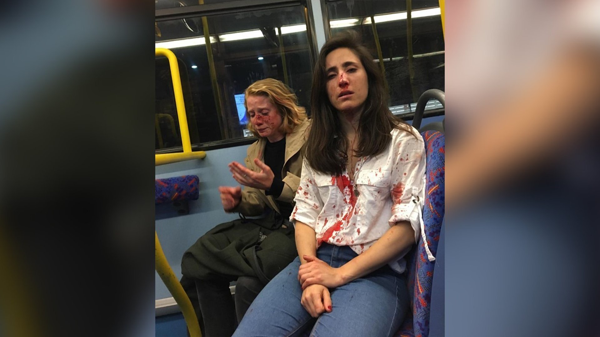 Lesbian couple viciously beaten in homophobic attack on London bus ...