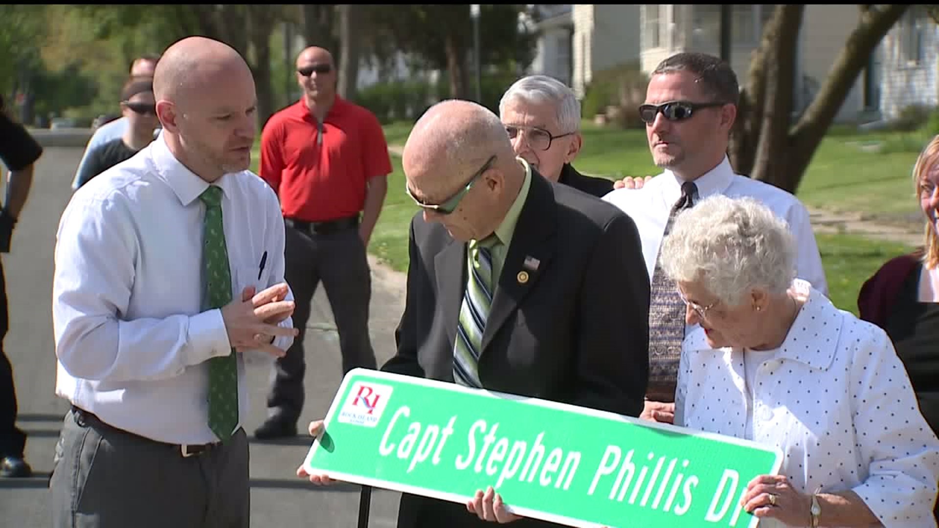 Street in Rock Island named for war veteran