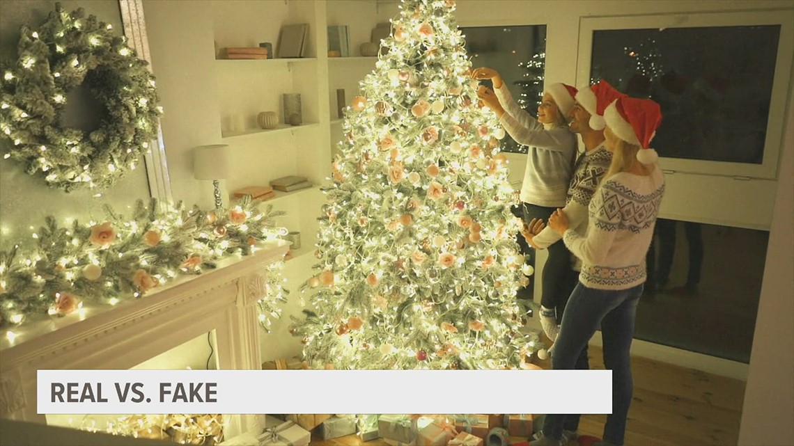 A yearly debate returns Are real or fake Christmas trees better