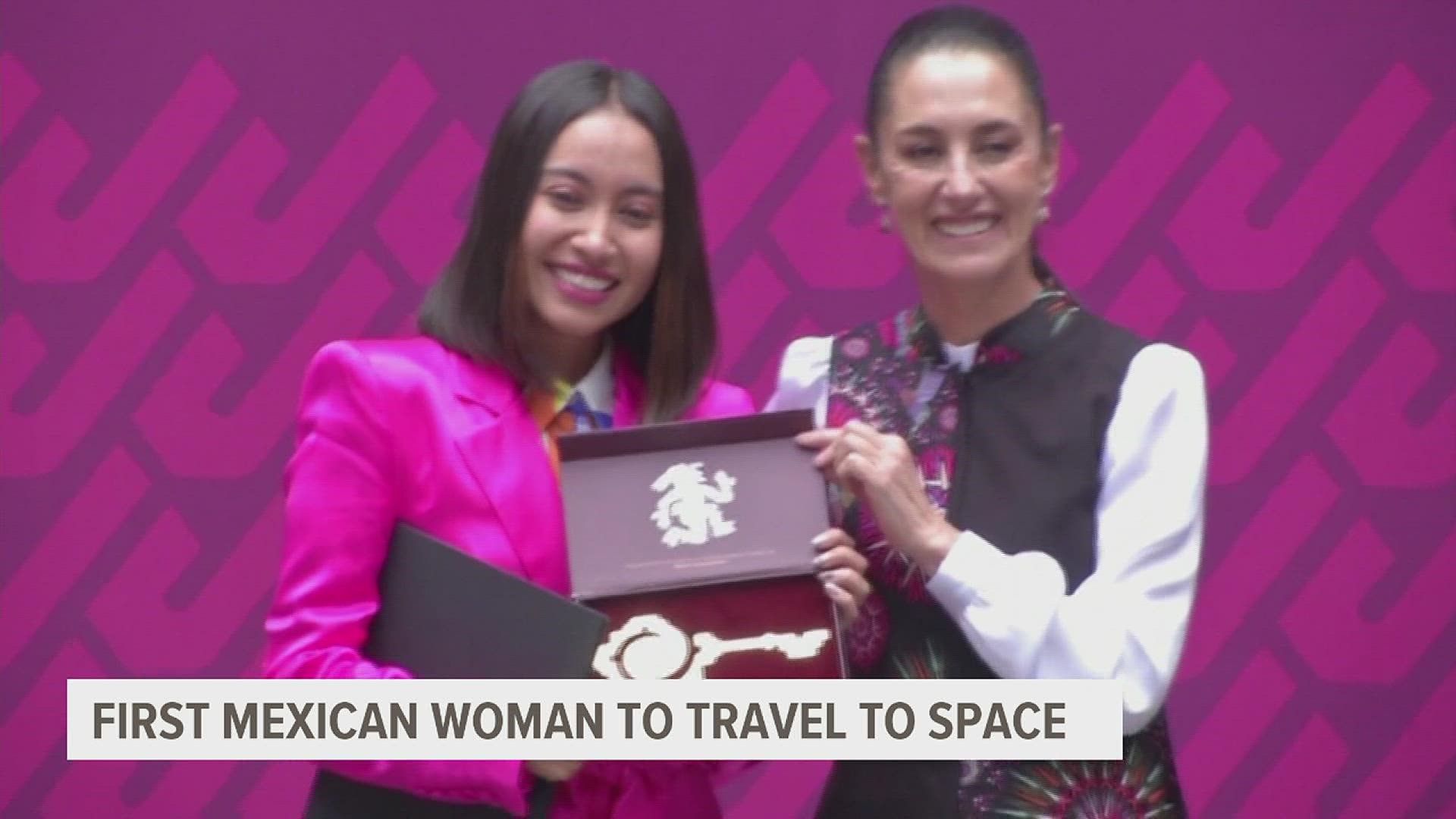 Katya Echezarreta became the first Mexican woman to visit outer space in early June. She was given the keys to Mexico City and is held up as a role model.