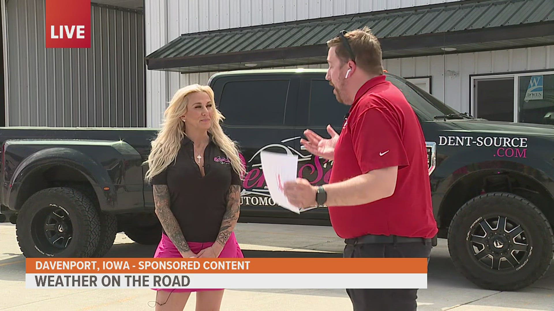 Andrew Stutzke visited Dent Source in Davenport, IA for Weather on the Road.