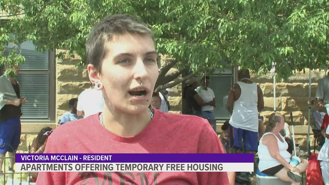 Maplewood Apartments helping displaced residents following Davenport