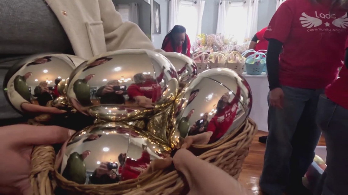 Rhode Island volunteers join forces to create over 800 Easter baskets for kids