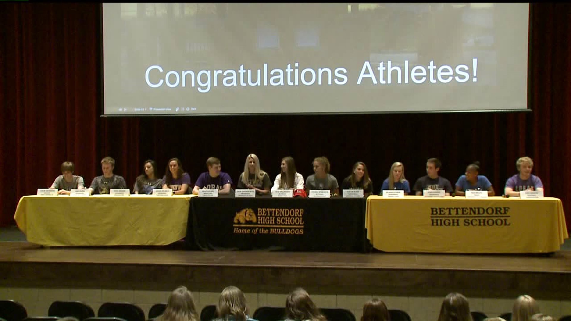 Bettendorf athletes going to next level