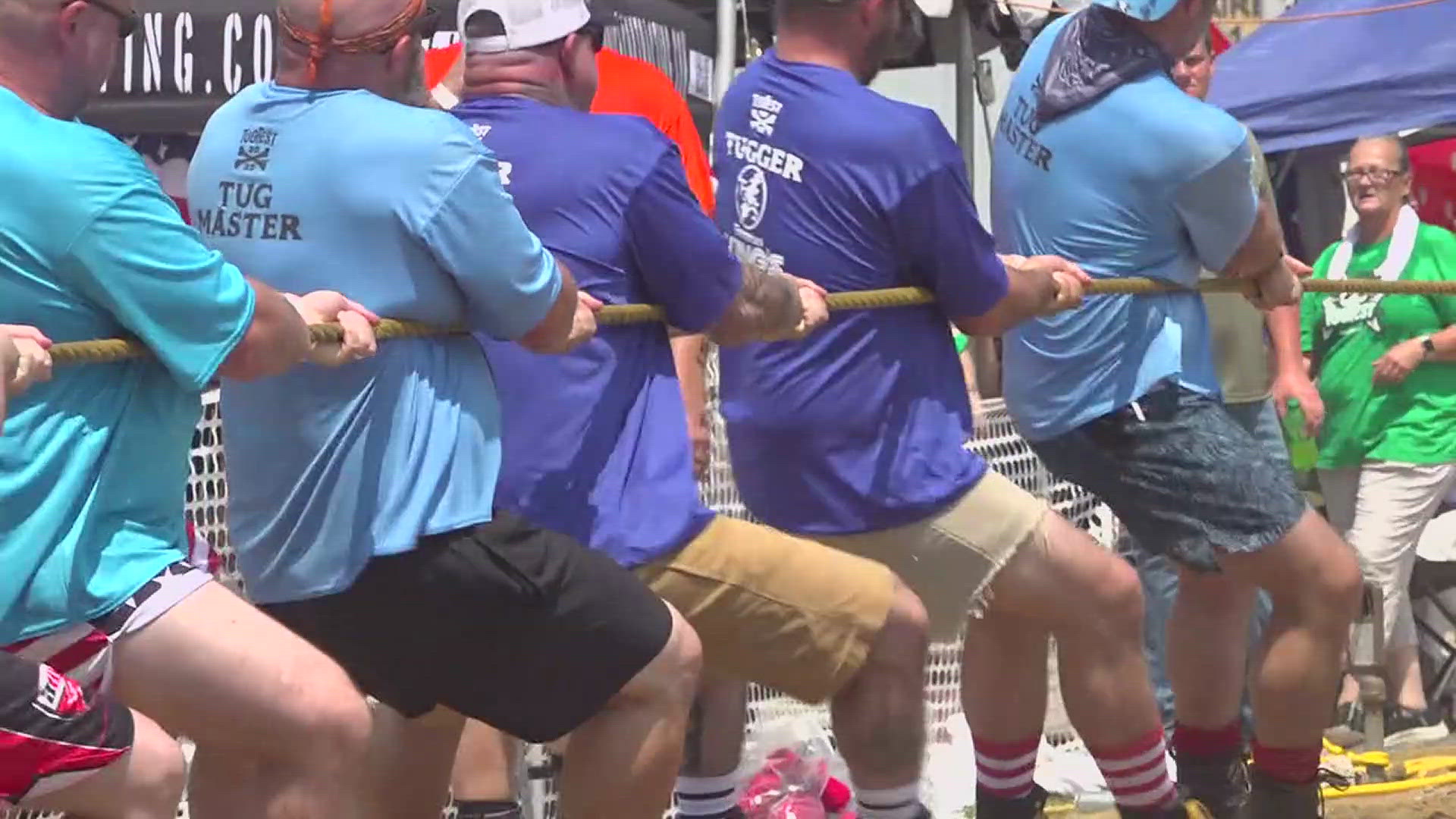 The Prairie State once again took home this year's title in what organizers say is the only bistate tug-of-war of its kind. 