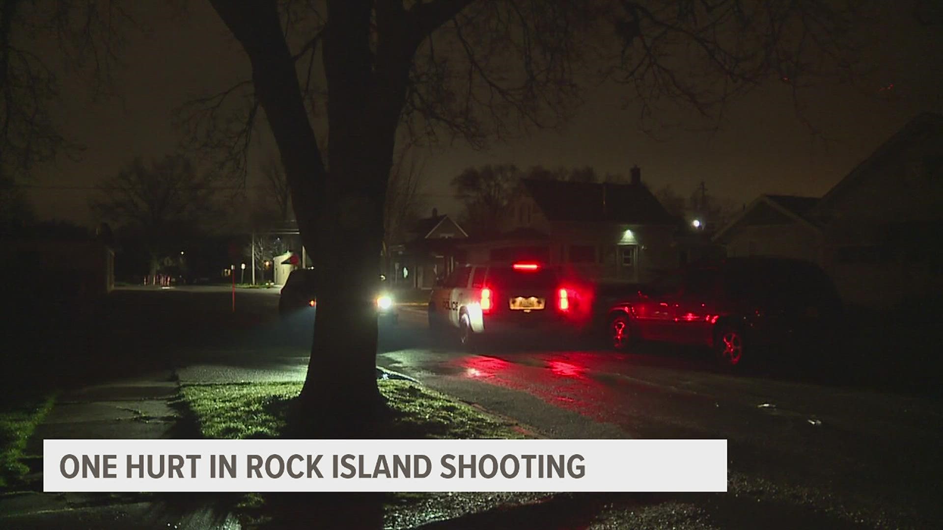 Rock Island police didn't identify the person shot but did say Criminal Investigation will be following up on the case.