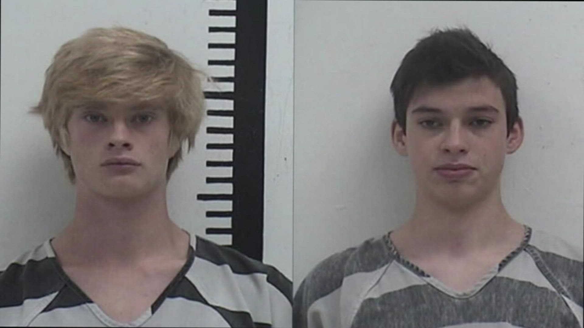 Jeremy Goodale and Willard Miller, both 16-years-old, are charged with the murder of their former Spanish teacher, and are to appear in a public hearing on Thursday.