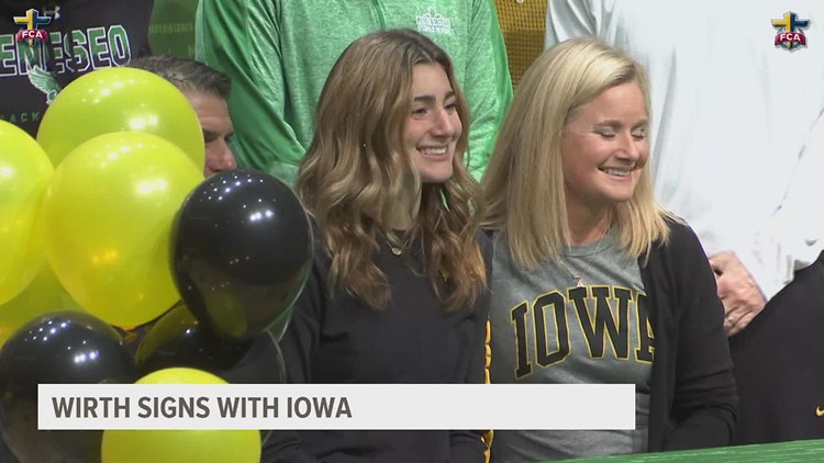 Signed, sealed and ready to be delivered | Annie Wirth signs with the Iowa Hawkeyes