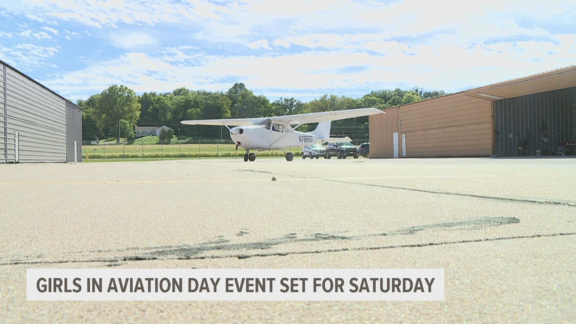 An all-female flight crew from the Illinois Army National Guard's 106th Aviation Regiment based in Peoria will be on hand to help get women into aviation.