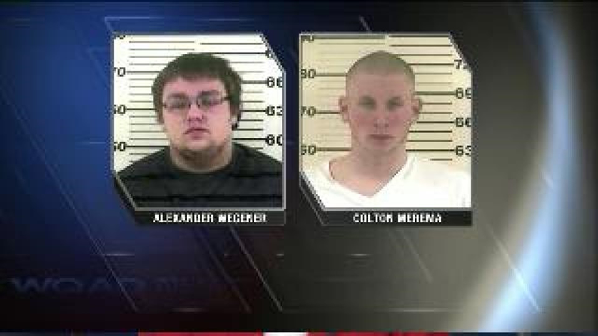 Teens arrested on burglary charges