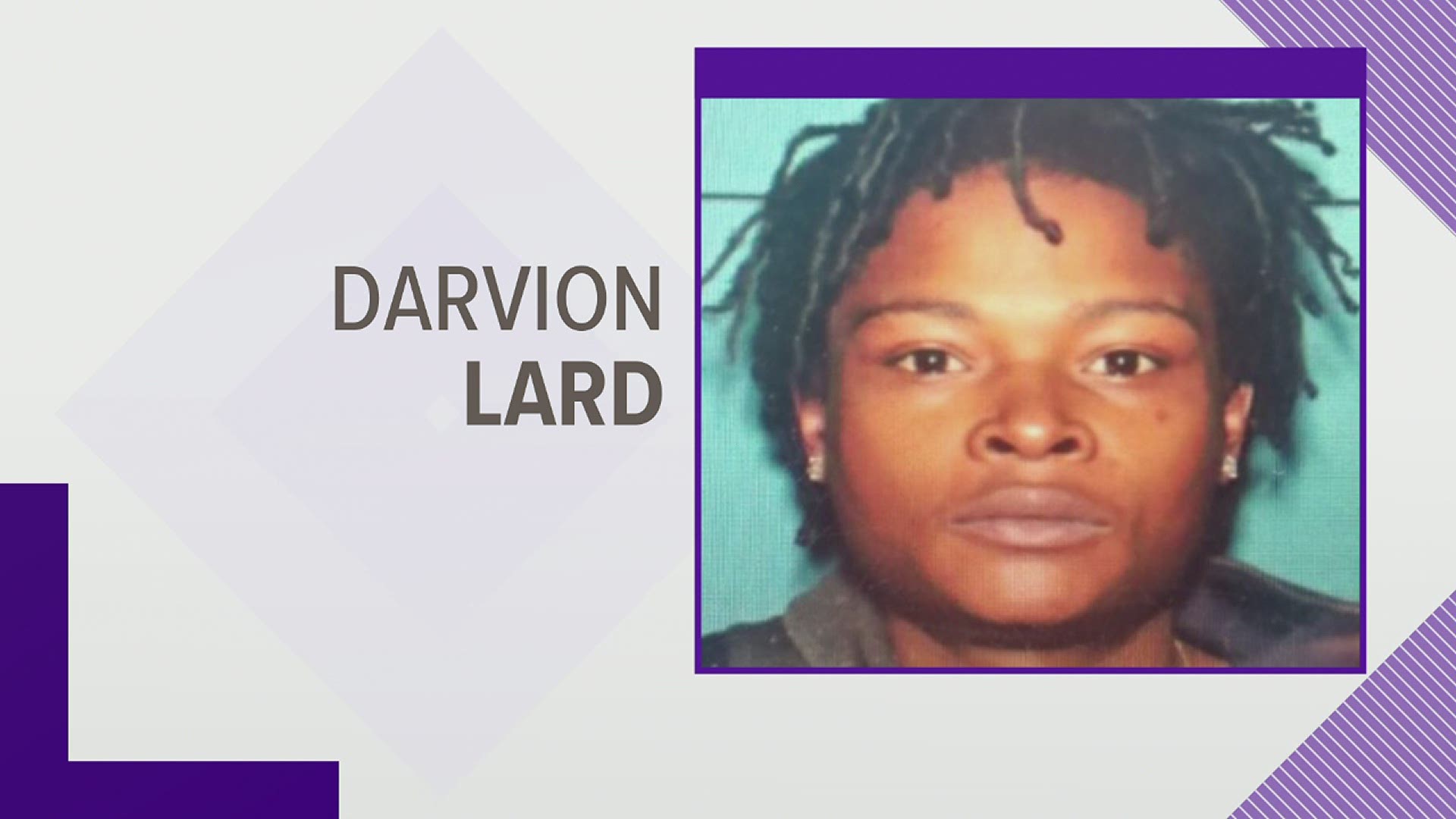 21-year-old Darvion Lard is wanted for $1 million.