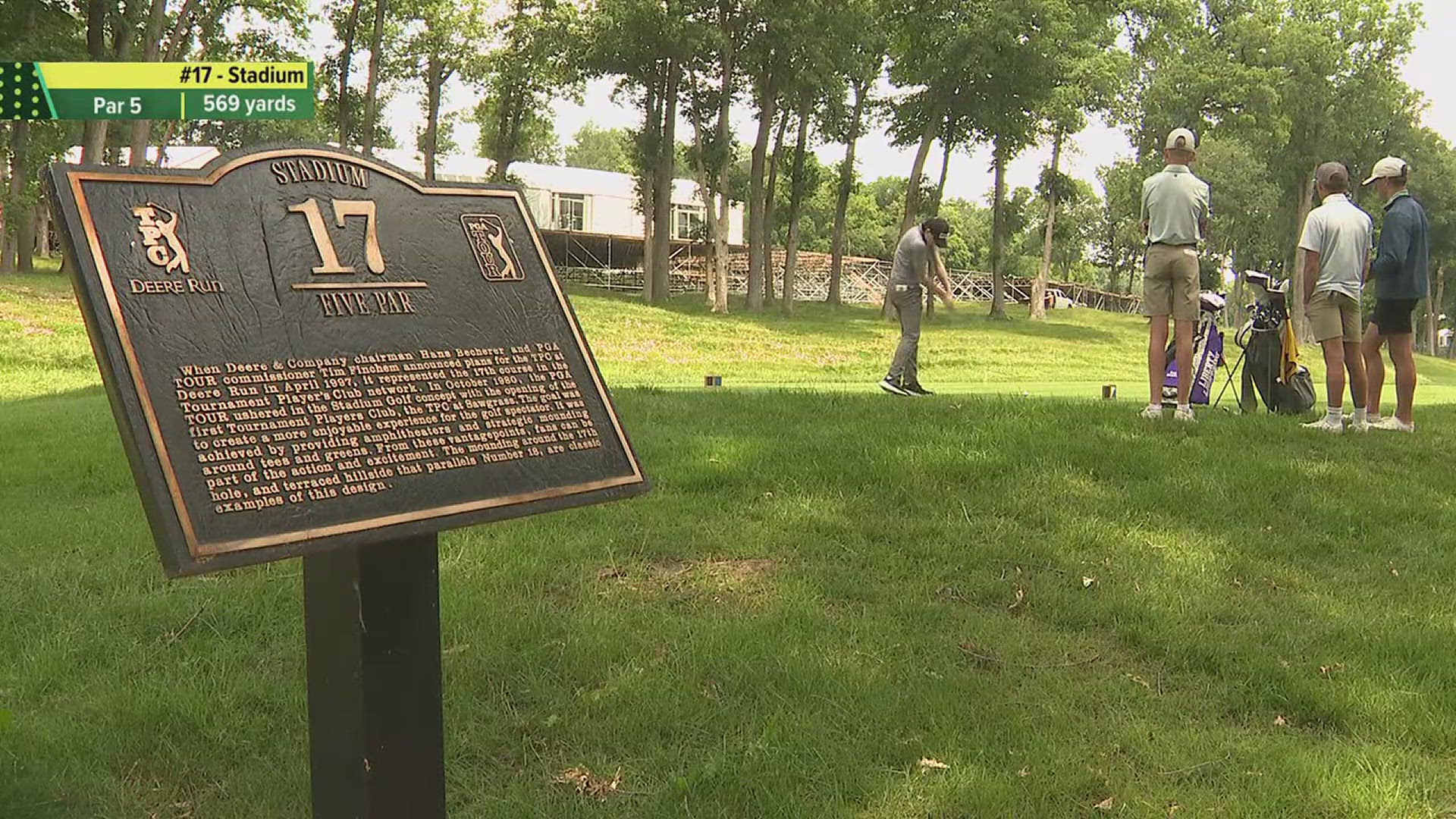 WQAD is the official station for the John Deere Classic. As we count down to the tournament, we are showing a bird's-eye view of each hole at TPC Deere Run. 