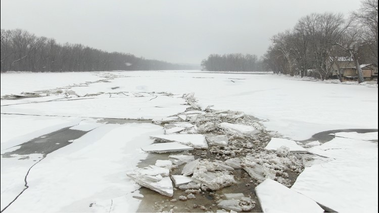 Flood Warning due to ice jam in effect for part of Rock River south of TPC Deere Run Thursday
