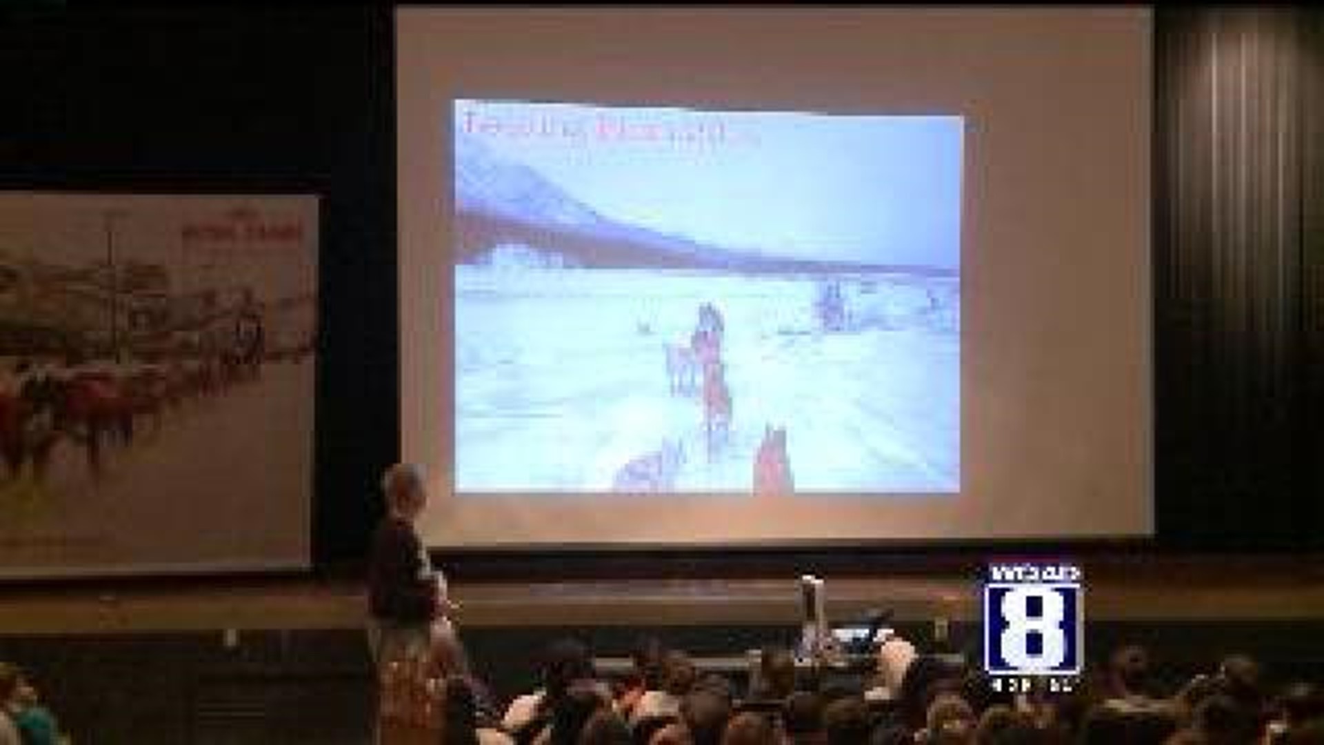 Students see dog sled racing come to life