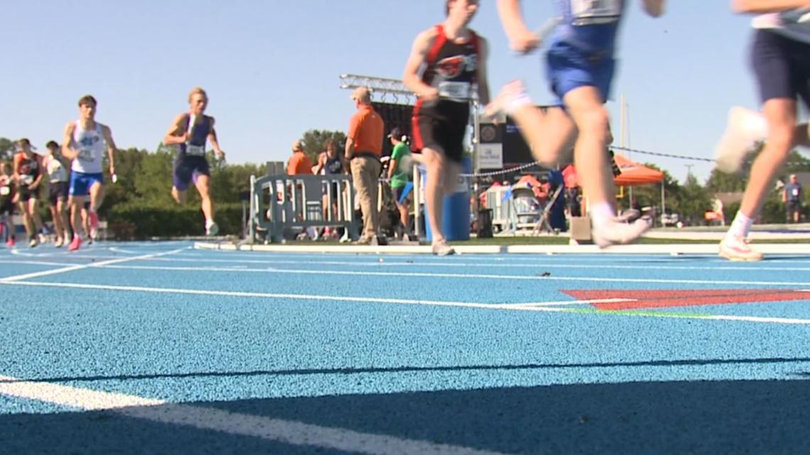 Illinois track and field athletes compete at state