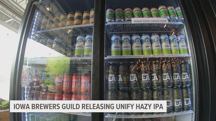 Iowa Brewers Guild      release Unify Hazy IPA