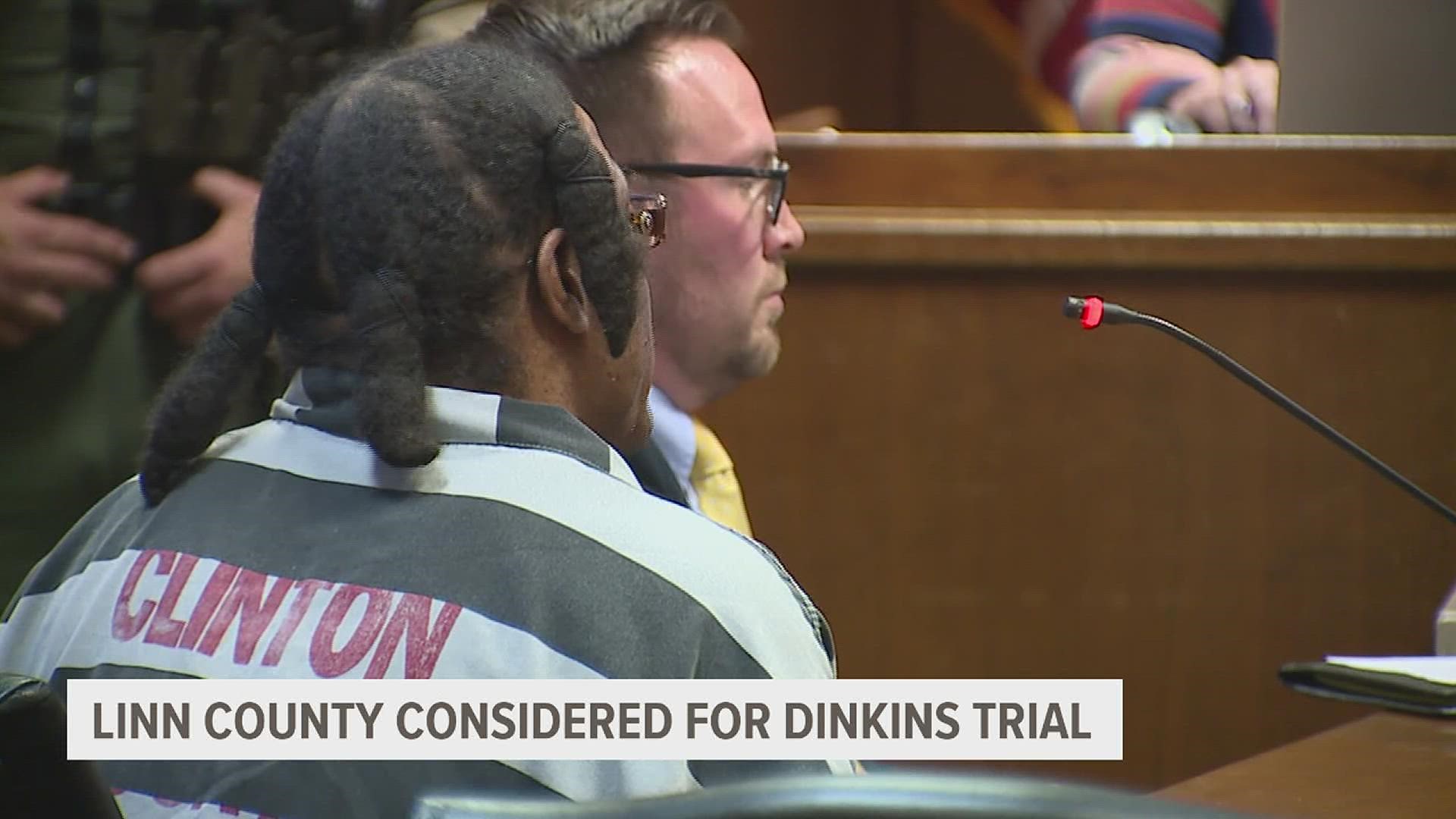 A hearing is scheduled for April 28 to make the final decision of where Henry Dinkins' trial will happen, according to court documents.