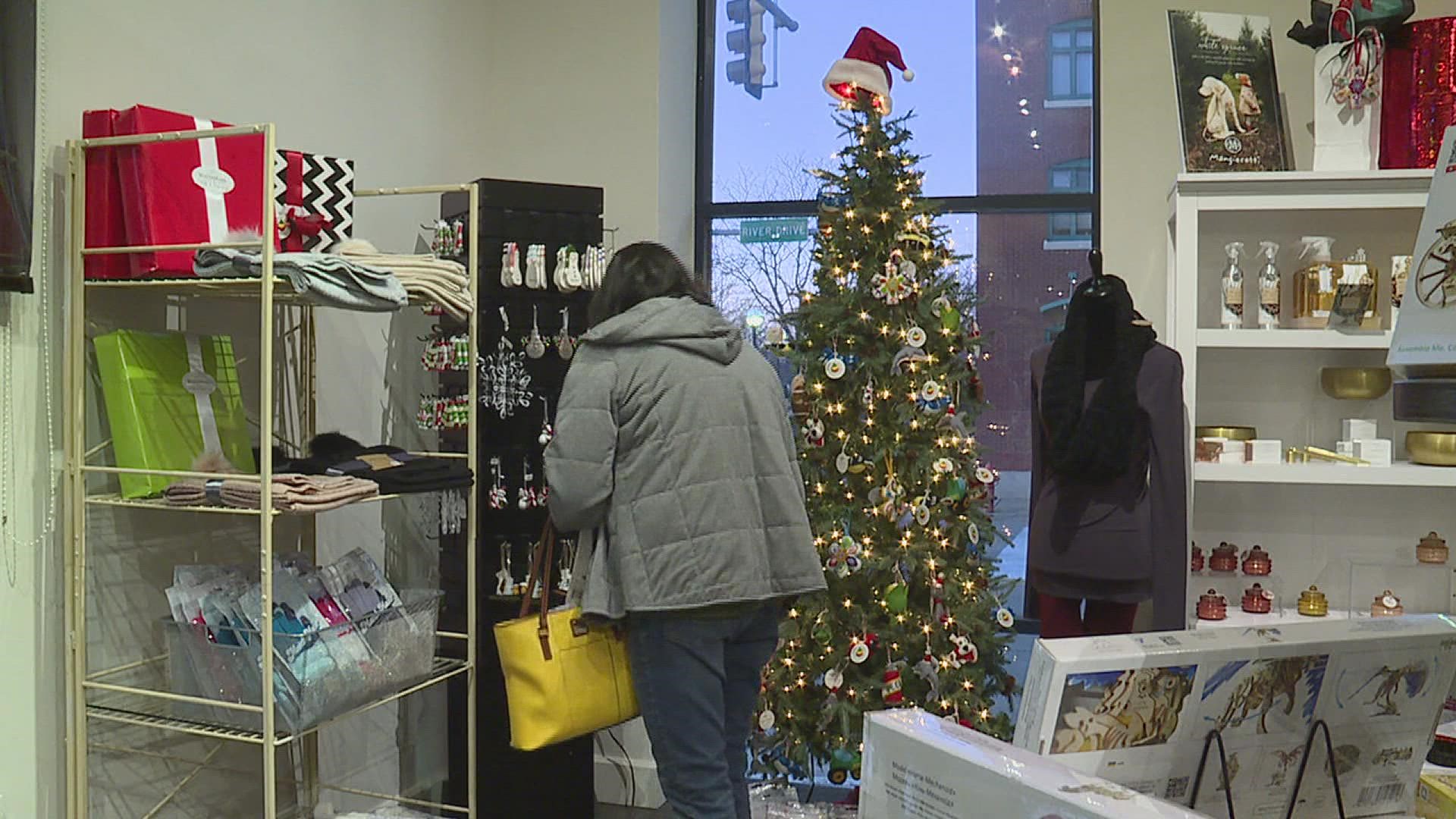 One local business in Moline is pushing through product shortages just days before Christmas.