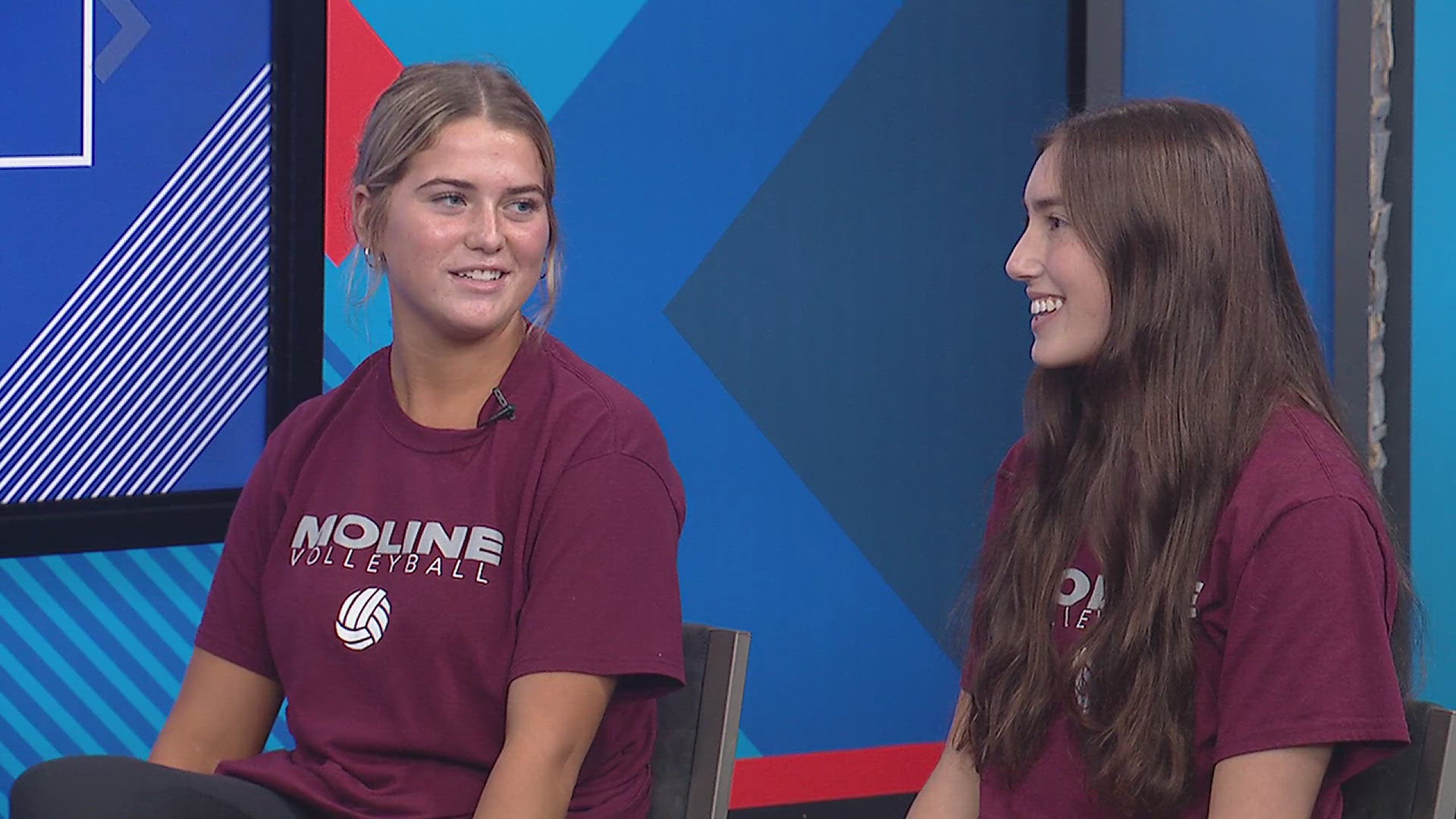 Moline Volley leads the Western Big 6. A couple players talk about their season to this point and what has made them successful.