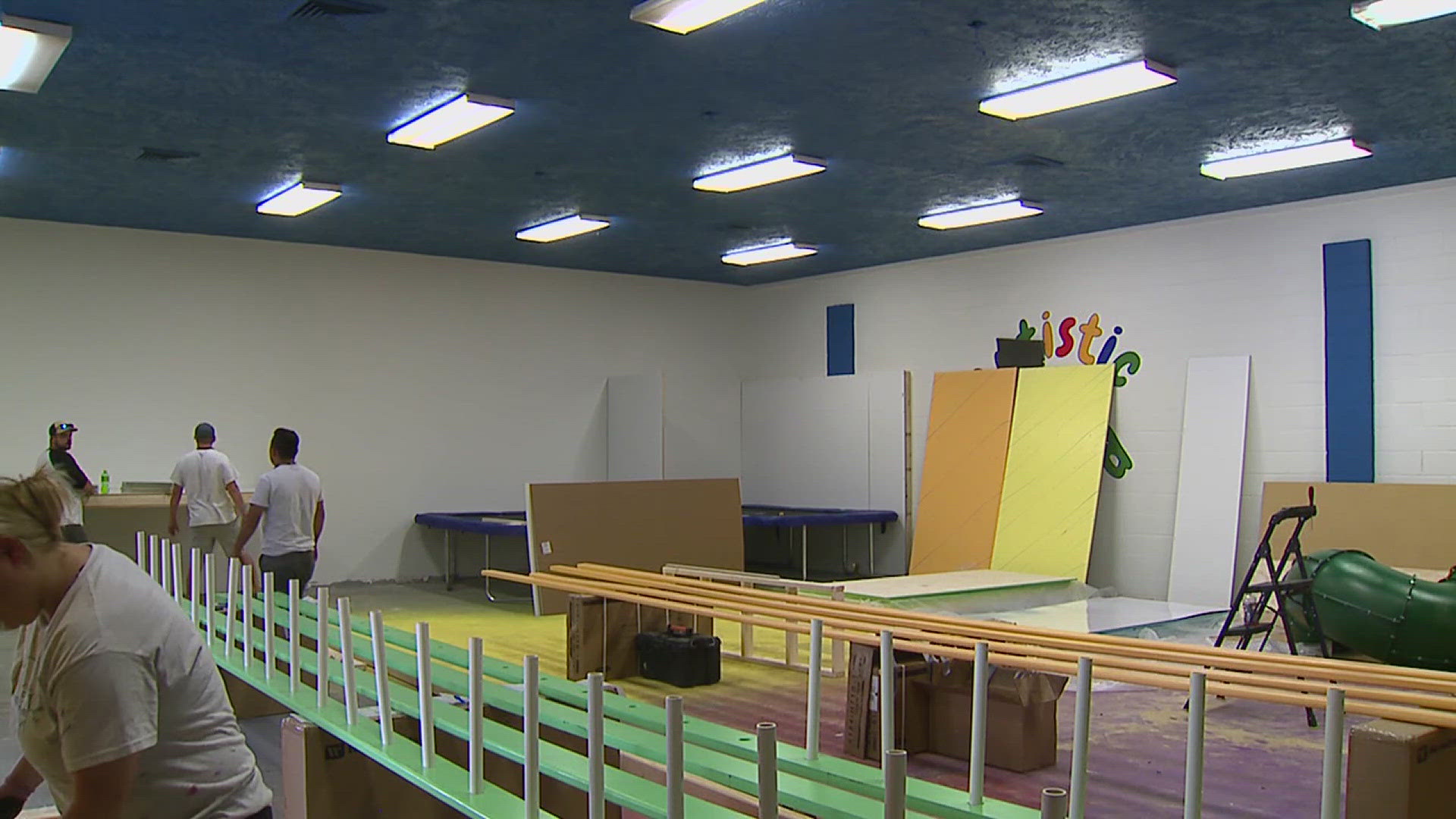 The gym is being built through Autistic and Loved, which was created by Dr. Argrow "Kit" Evans-Ford after seeing a need for more autism resources in the Quad Cities.