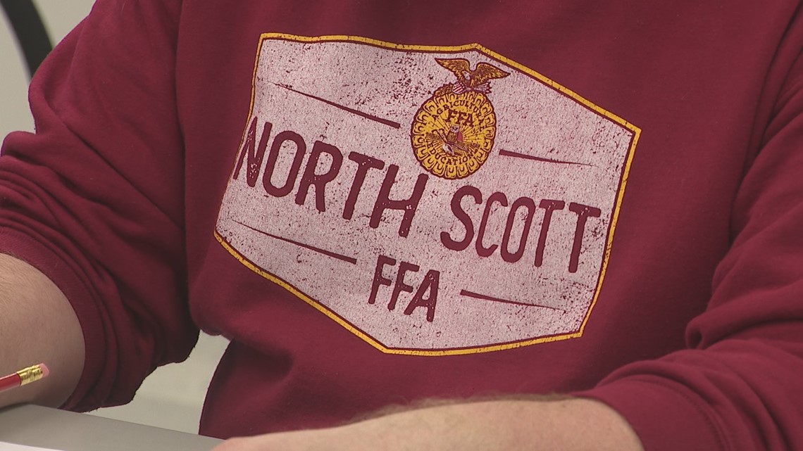 North Scott Junior High starts first FFA chapter in Iowa