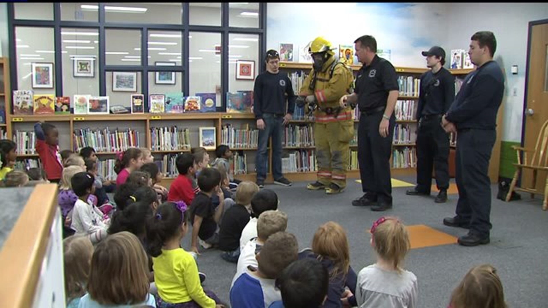 Fire Prevention Week at Riverdale Elementary