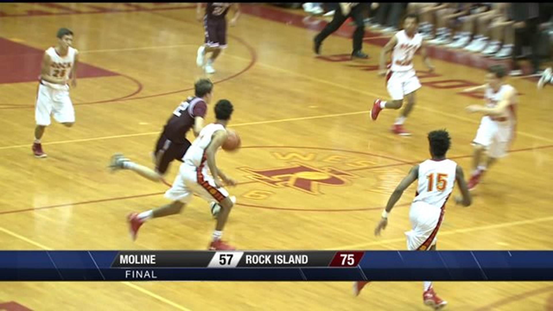 Rocky Wins Against Moline